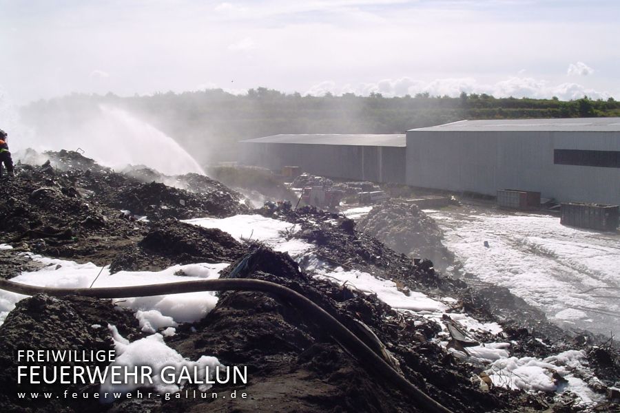 2005 - Deponiebrand in Bernau